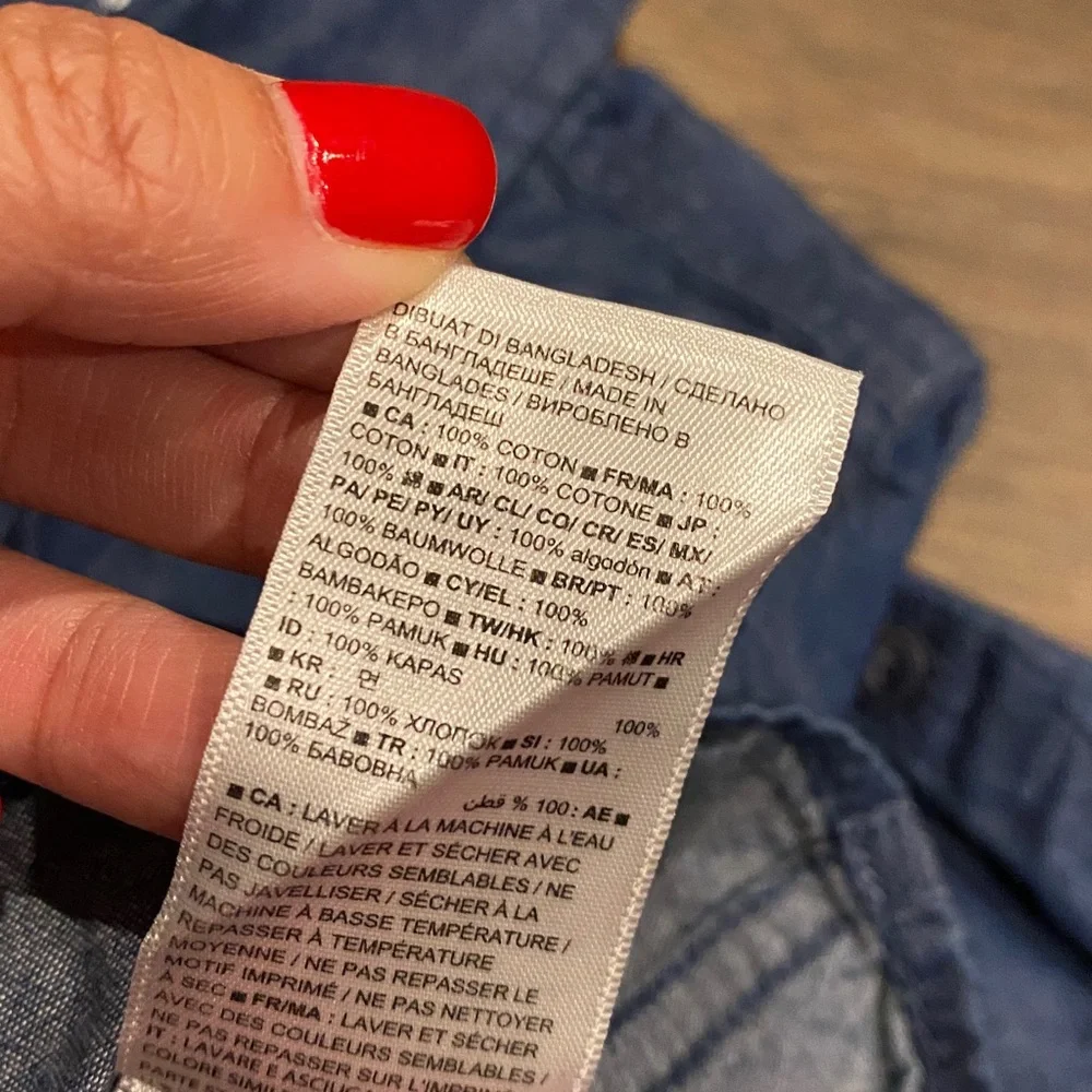 GAP denim shirt
